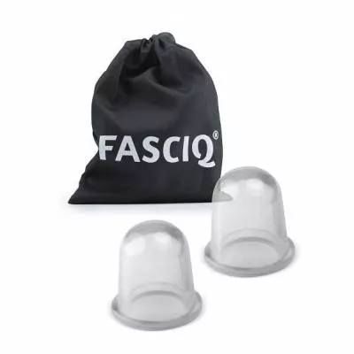 FASCIQ® - zestaw 2 małych baniek silikonowych (2 x 5,5 cm)