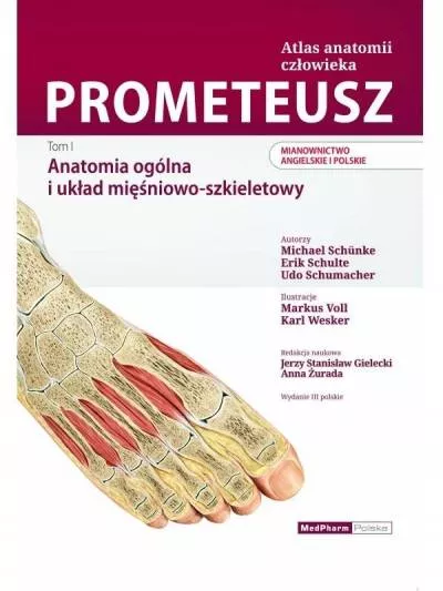 Atlas Anatomii Człowieka PROMETEUSZ - Tom 1 (ENG/PL)
