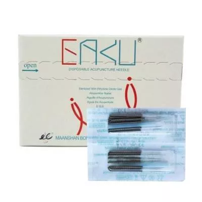 Igły do akupunktury EAKU ze stalowym uchwytem - 1000 szt. (BRAK)