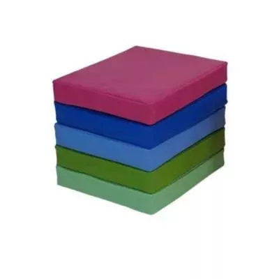 Zestaw poduszek kwadratowych - 35x35x5 cm - różne kolory - 5 szt.