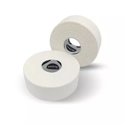 Tejp sztywny FASCIQ® Athletic Sport Tape - 2,5 cm x 13,7 m - Biały