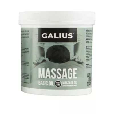 Olej stały do masażu i terapii powięziowej - GALIUS BASIC - 1000 ml