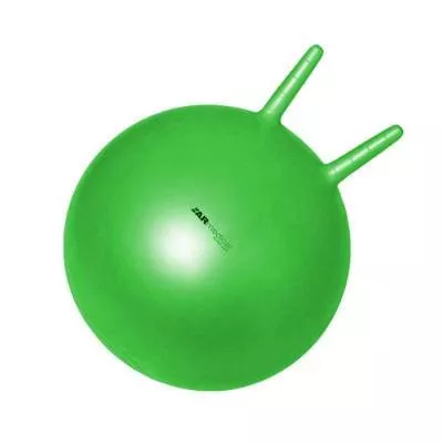Piłka rehabilitacyjna „HOPPER” z rogami - 55 cm - zielona (150-165 cm)