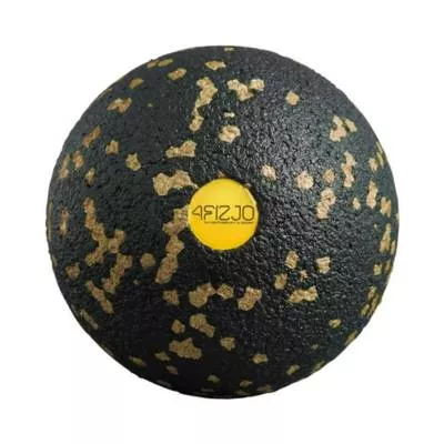Piłka do masażu 4FIZJO EPP 8 cm – czarno-złota