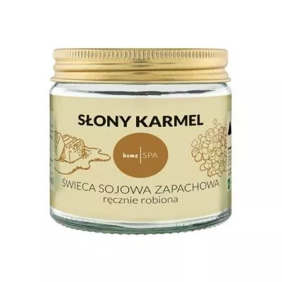 Świeca sojowa zapachowa Słony Karmel