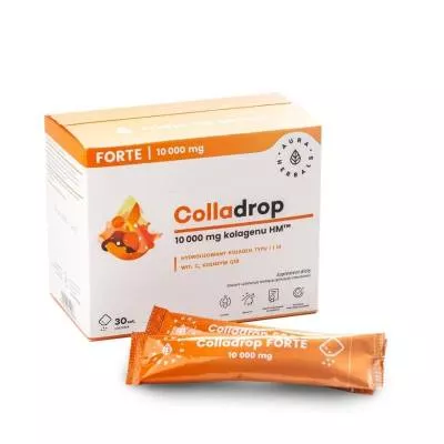 Colladrop Forte Aura Herbals, kolagen morski 10000 mg, saszetki 30 szt.