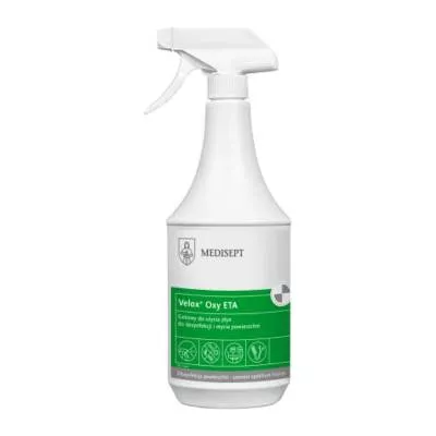 Velox Oxy ETA Medisept sporobójczy płyn do mycia i dezynfekcji powierzchni - butelka 1 L