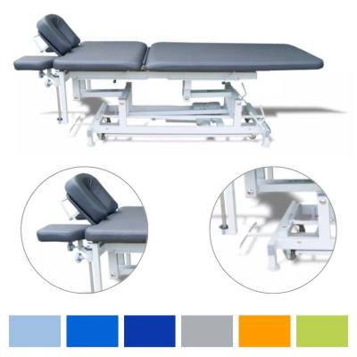 Elektryczny 3-sekcyjny stół do masażu ze specjalnym leżyskiem i zagłówkiem - SUMER SRE-R Special Edition Massage Plus