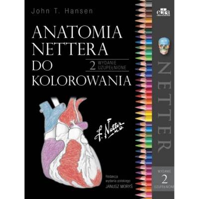 Anatomia Nettera do kolorowania - Wydanie II uzupełnione