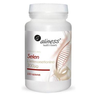 SelenSelect - L Selenometionina 200µg Aliness - 100 kaps. VEGE