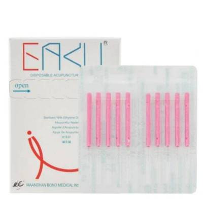 Igły EAKU do akupunktury twarzy (pakowane po 5 szt. bez prowadnicy) - 100 szt.