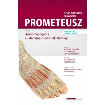 Atlas Anatomii Człowieka PROMETEUSZ - Tom 1 (ŁAC) - OUTLET