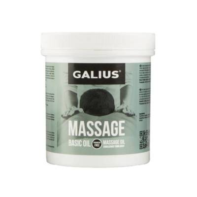 Olej stały do masażu i terapii powięziowej - GALIUS BASIC - 500 ml