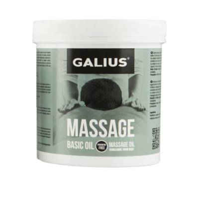 Olej stały do masażu i terapii powięziowej - GALIUS BASIC - 1000 ml
