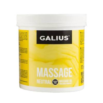 Olej stały do masażu i terapii powięziowej - GALIUS NEUTRAL - 1000 ml