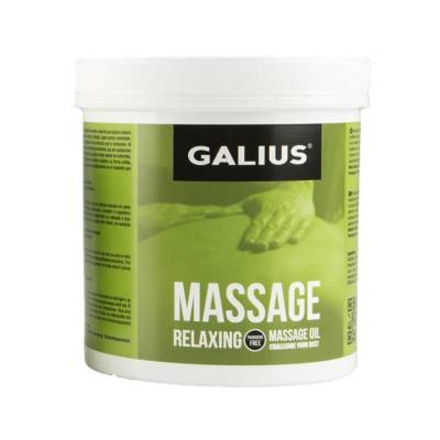 Olej stały do masażu i terapii powięziowej - GALIUS RELAXING - 1000 ml