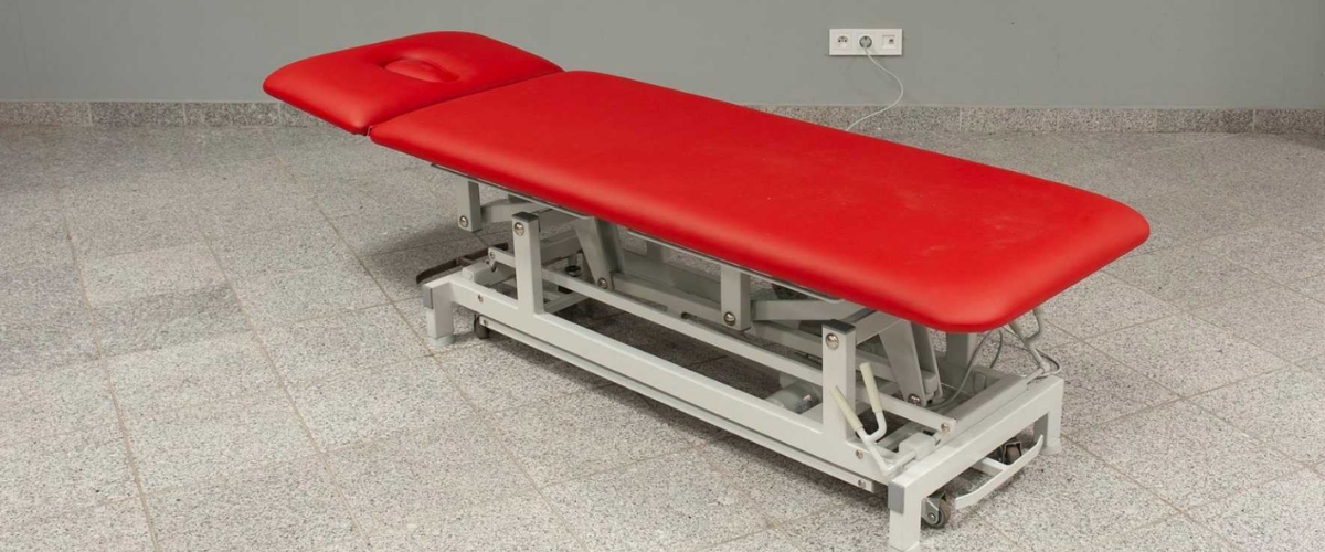 Stół do masażu i rehabilitacji - przykładowa realizacja stołu Sumer