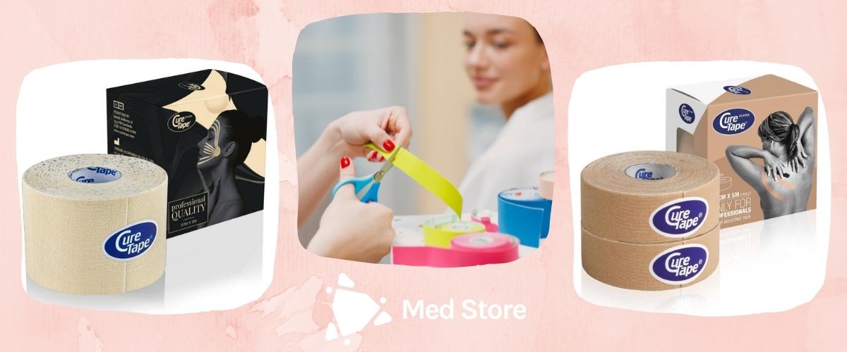 Produkty do kinesiotapingu twarzy - Med Store
