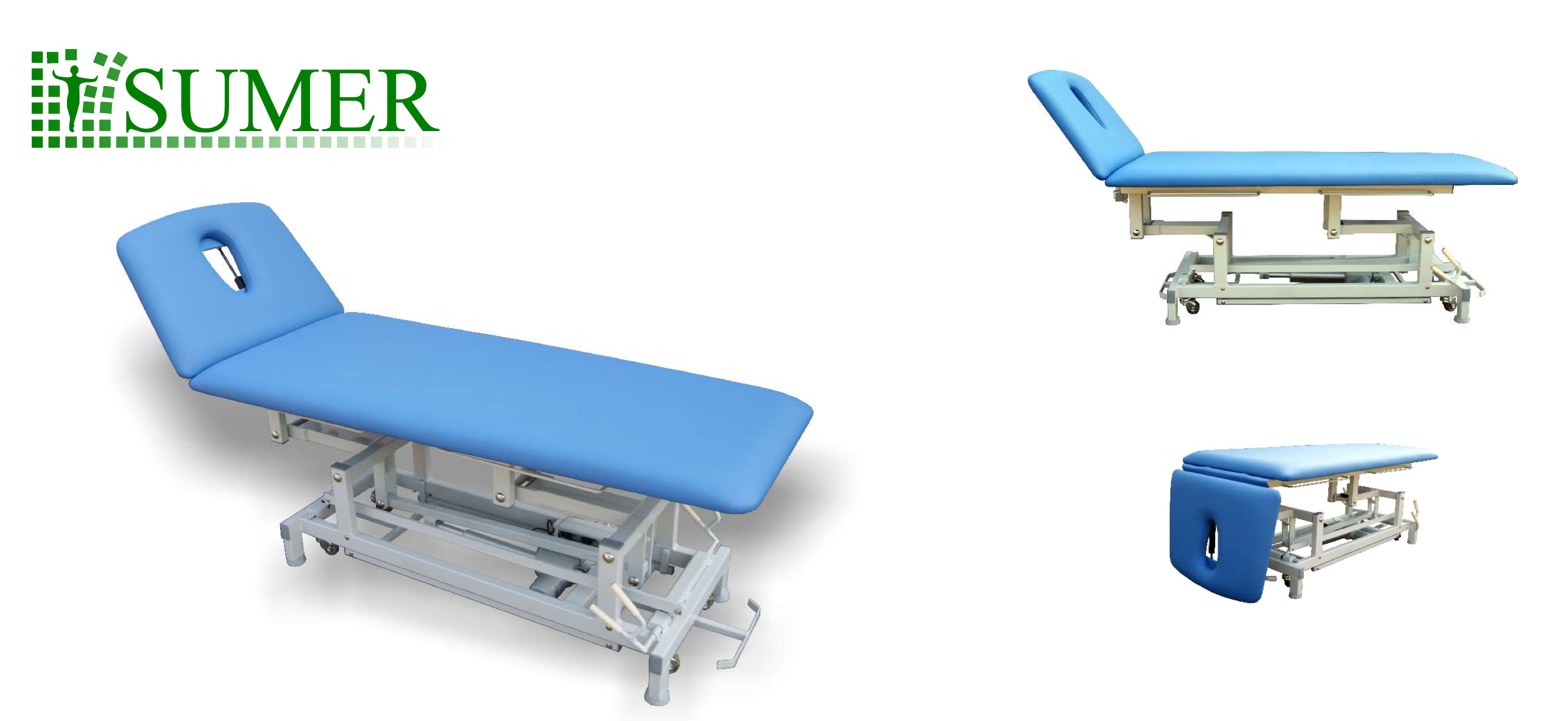 Dwusekcyjny stół do masażu Sumer SRE-R Special Edition